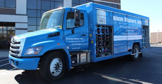 about-2 Premium Waters, Inc. Minnesota Delivery Truck