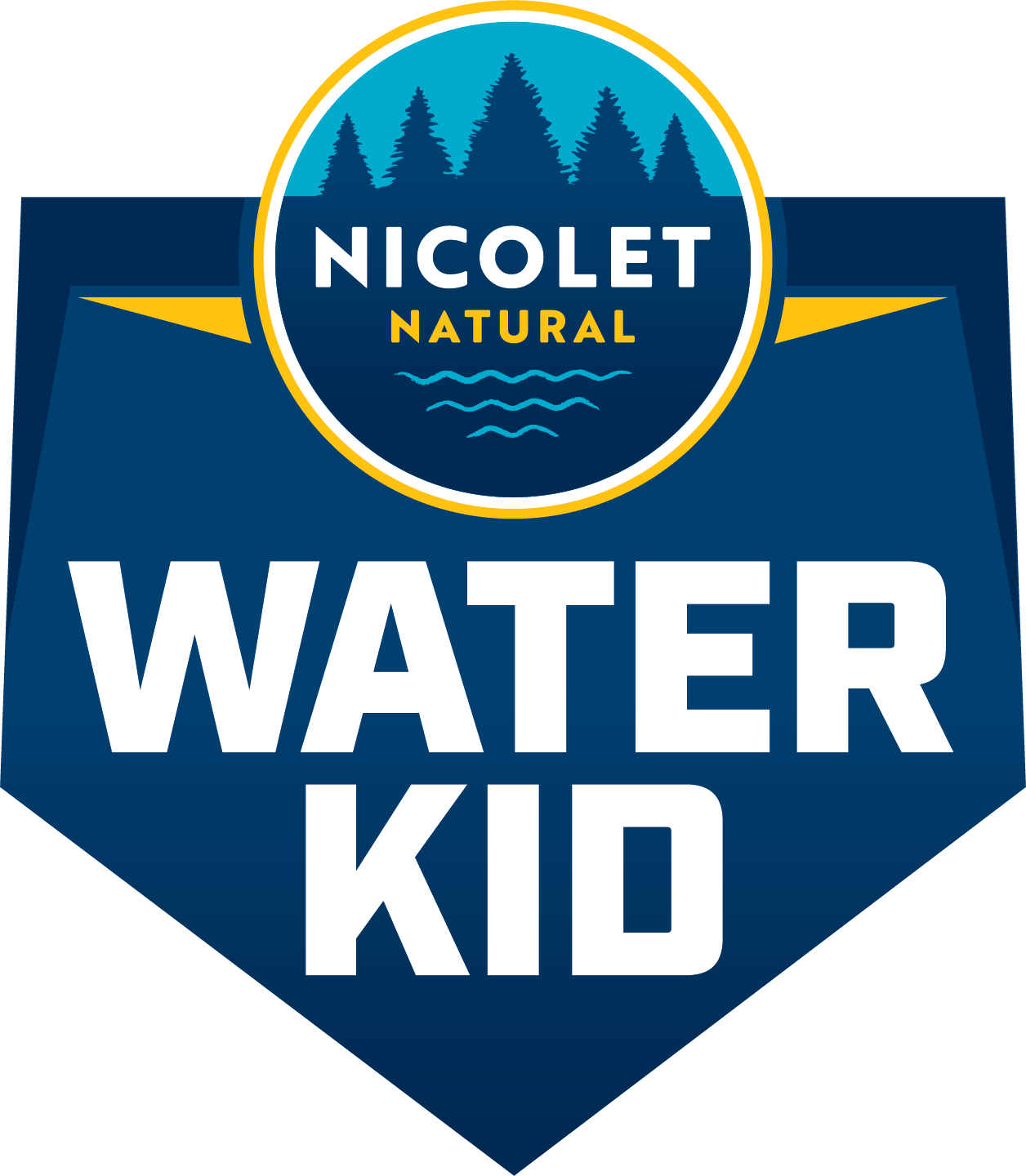 nicolet natural water, water kid