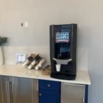 office breakroom with coffee