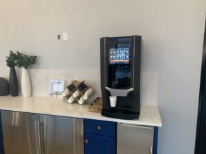 office breakroom with coffee